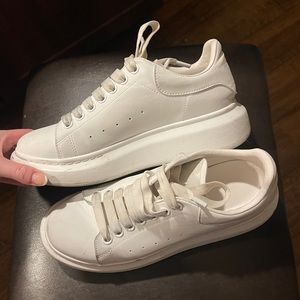 Alexander McQueen White Oversized Sneaker
